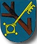 [Rajhrad coat of arms]