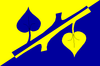 [Hnojník municipality flag]