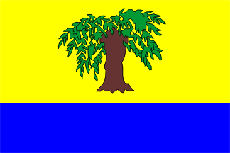 [Flag of Hrubá Vrbka]