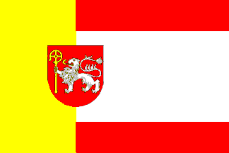 [Kláster nad Jiz. flag with coat of arms