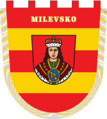 [Milevsko standard of the city council]
