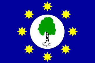 [Brezová municipality flag]