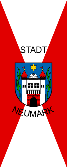 [Neumark city banner]