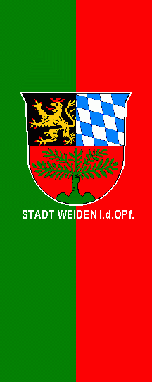 [Weiden id OPf city banner (Germany)]