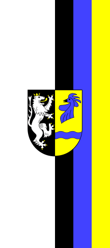 [Hahnenbach municipality flag]