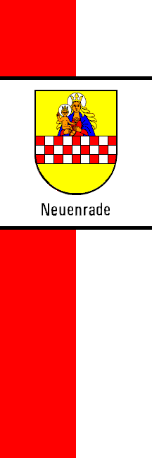 [City of Neuenrade hanging flag 1952]
