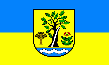 [Gusow-Platkow municipal flag]