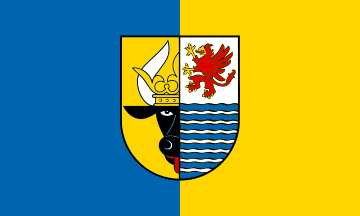 [Mecklenburgische Seenplatte county flag]