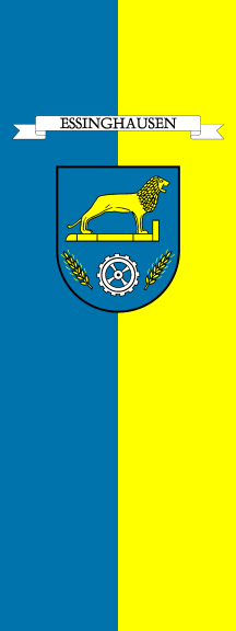 [Essinghausen borough vertical flag]