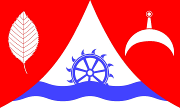 [Bokel municipal flag]