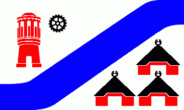 [Klein Pampau municipal flag]