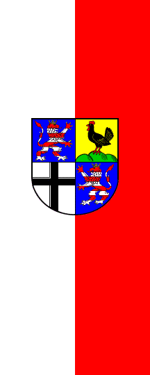 [Wartburgkreis County hanging flag (Thuringia, Germany)]