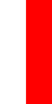 [Civil Flag, Vertical Variant (Thuringia, Germany)]
