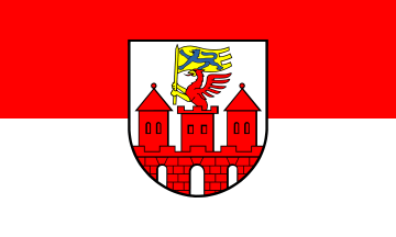[Tribsees city flag]