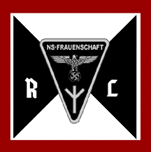 [NSF National Women Leader Car Flag (NSDAP, Germany)]
