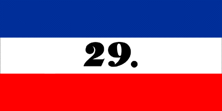 [Nummernflagge 29 (Rostock, Mecklenburg-Vorpommern, Germany)]