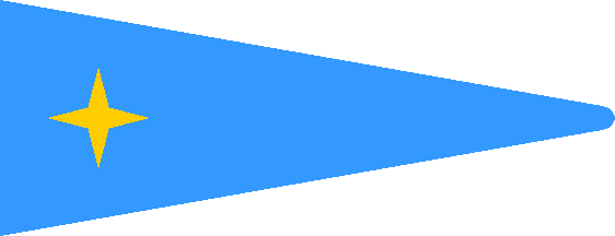 [Air Force Brigade General's Distinguishing Pennant for Motor Boats(Germany)]