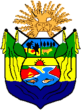 [Eloy Alfaro cantonal CoA on flag (Ecuador)]