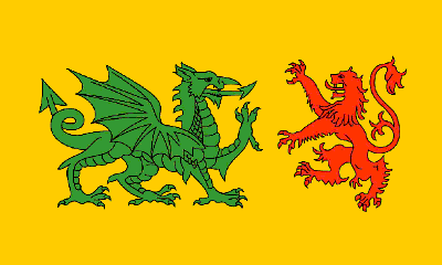 [Spurious Contemporary Reconstruction of Flag

of Swabian Kingdom of Galicia (Galicia, Spain)]