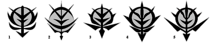[Zeon logo, 5 versions]