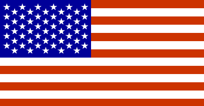 [55 stars USA flag]