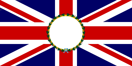 [union jack template with garland, new style]