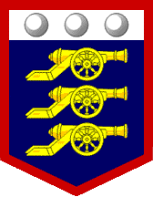 [Ordnance badge as used on Blue Ensign]