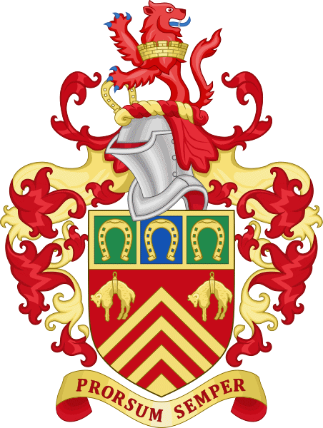 [Gloucestershire Coat of Arms]