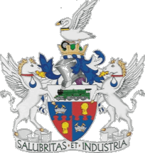 [Coat of Arms for Swindon Borough, Wiltshire, England]