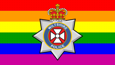 [Wiltshire Police Pride Flag ]