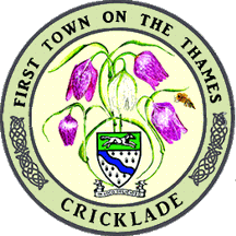 [Flag of Cricklade, Wiltshire, England]