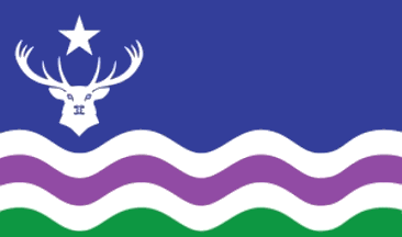 [Flag of Exmoor National Park, Devon]