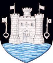 [Arms of Totnes, England]