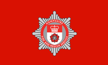 [Flag of Hampshire Fire and Rescue Service]