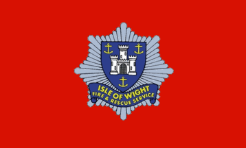 [Flag of the Isle of Wight Fire and Rescue Service]