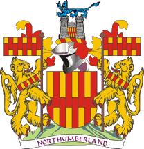 [Northumberland Coat of Arms ]