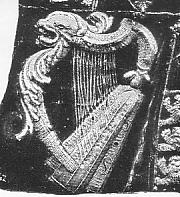 [Gaelic harp]