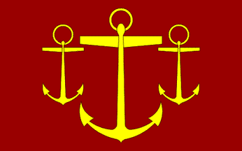 [First formally adopted flag of the Admiralty Board 1975 - 2003]