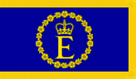 [Queen's personal flag]