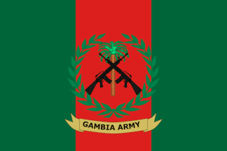 Gambia - Military flags