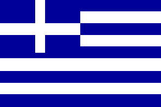 [Greek merchant flag, 1862?]