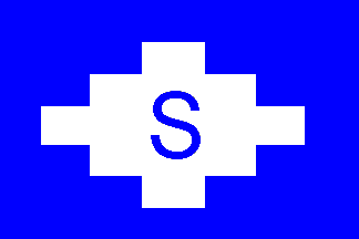 [A.D. Stathatos house flag]