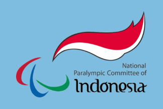 [Flag of National Paralympic Committee of Indonesia]