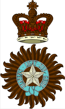 [Viceroy of India badge]