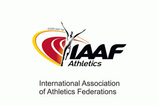 [International Association of Athletics Federations flag]