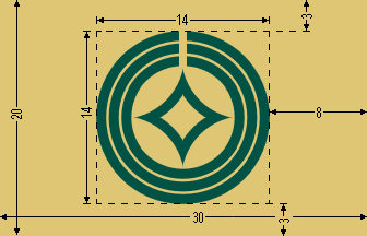 [flag construction sheet of Kawaguchi]