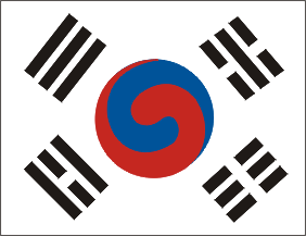 [Flag used by Korean independence movement]