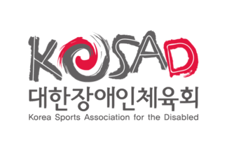 [Korea Sports Association for the Disabled flag]