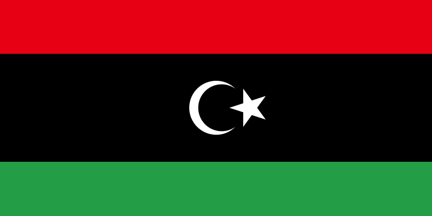 [Libyan flag]