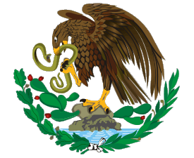 [1823 coat of arms, thrid revision: Oct. 1, 1916 (Aug. 22, 1918)-Feb. 5, 1934. By Juan Manuel Gabino Villascán]